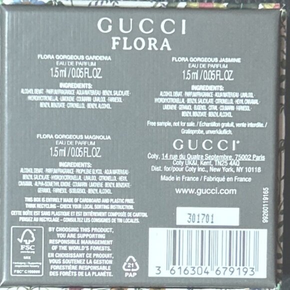 NEW ~ GUCCI FLORA SET - Picture 5 of 5